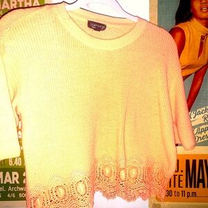 TOPSHOP cropped Sweater